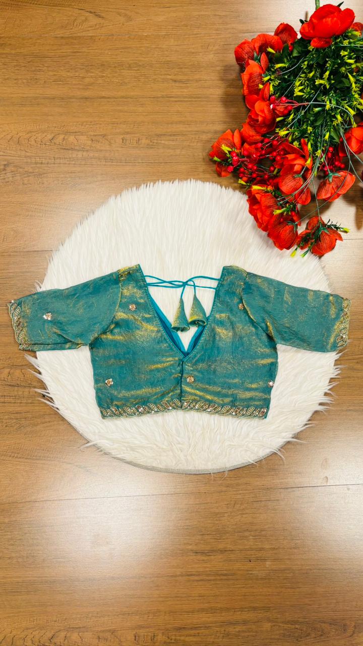 Mysterious Beauty -Fendy Silk Blouse