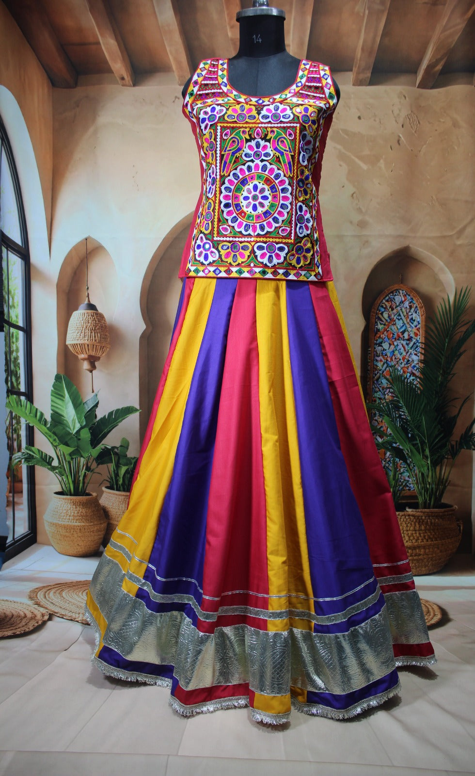 Navrang Noor Cotton Lehenga