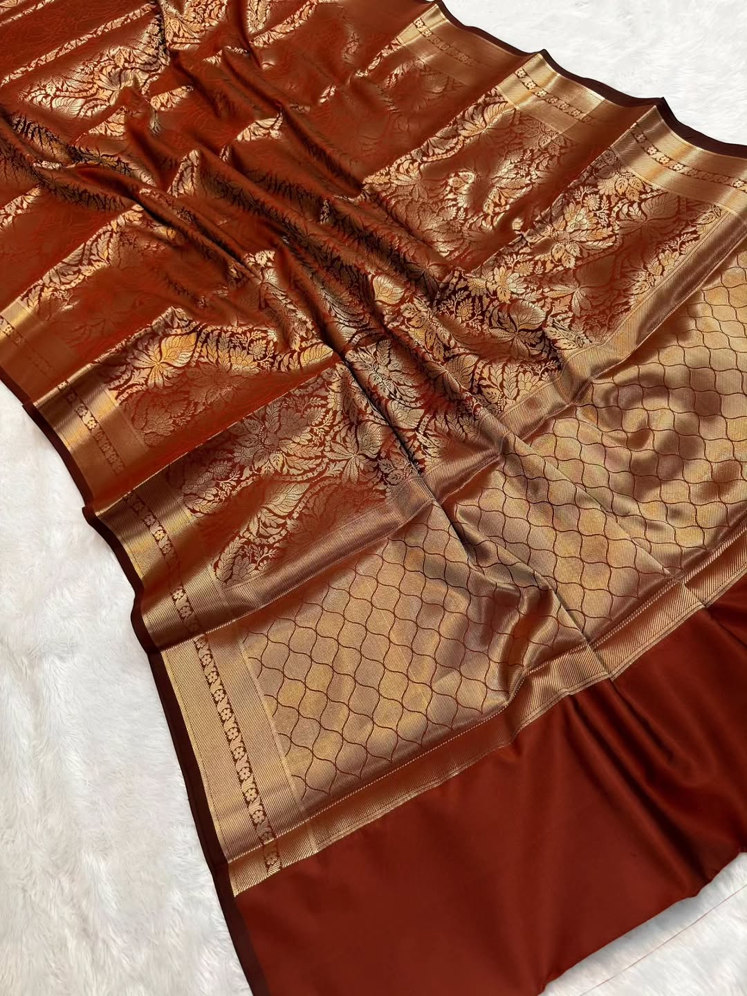 Maharani Weaves Katan Silk Saree