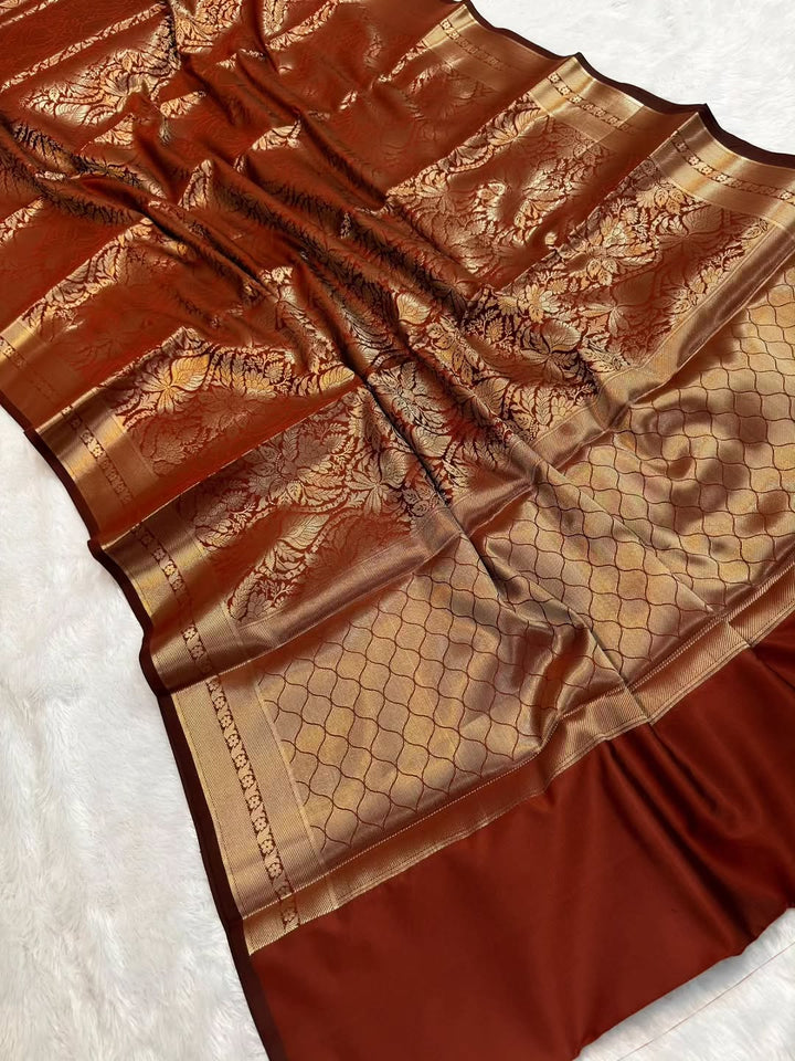 Maharani Weaves Katan Silk Saree