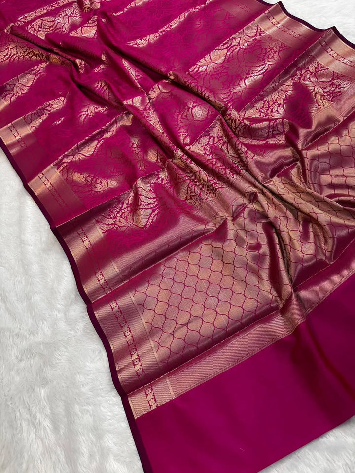Maharani Weaves Katan Silk Saree