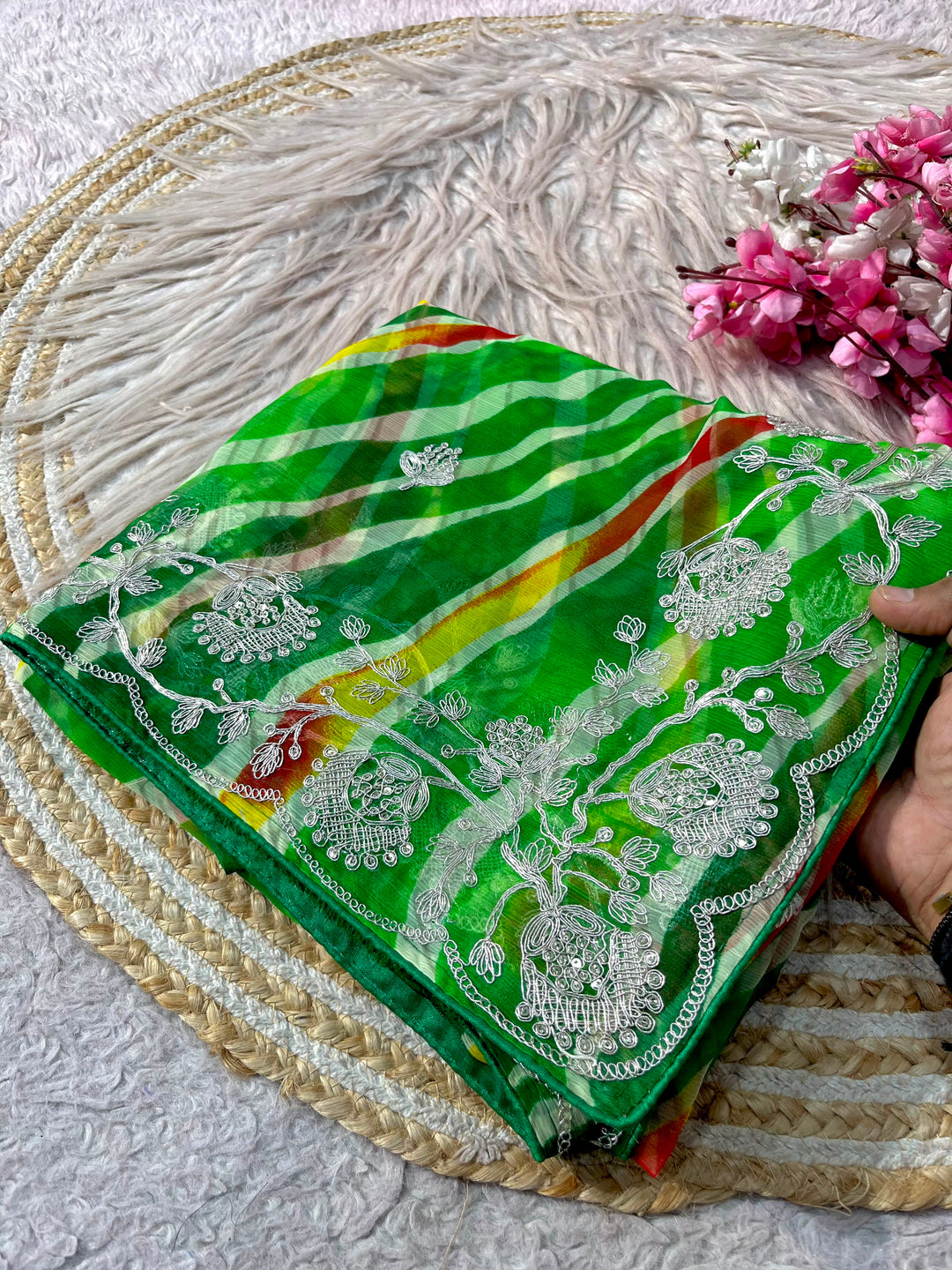 Trust in Beauty Chinnon Silk Saree