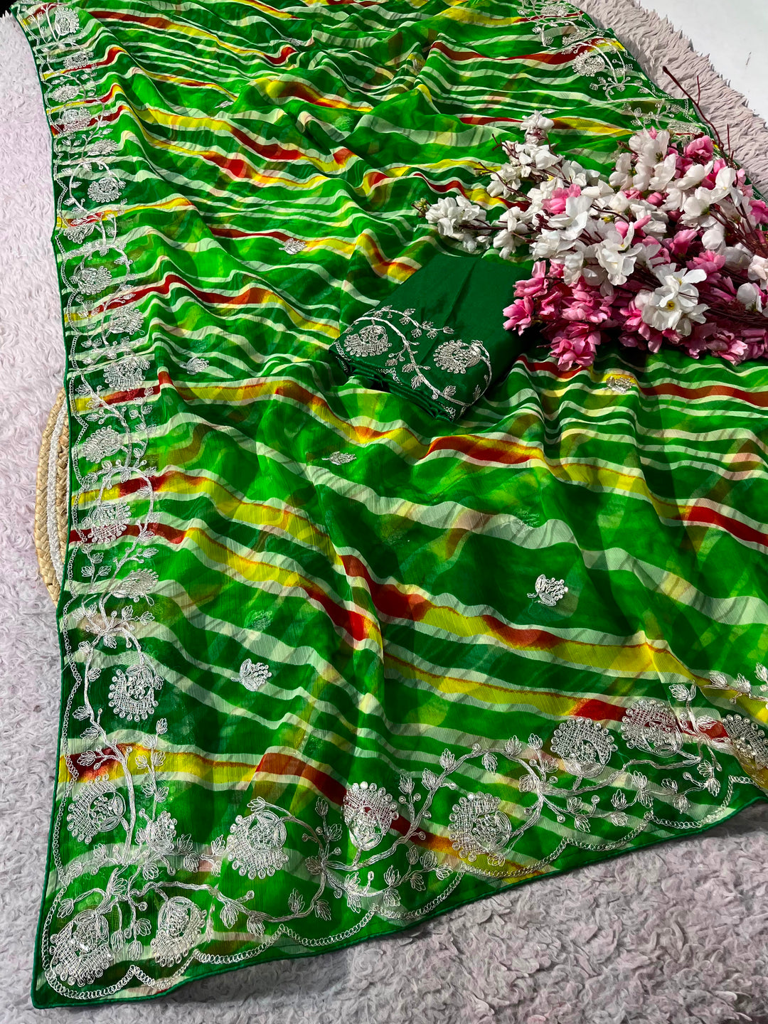 Trust in Beauty Chinnon Silk Saree