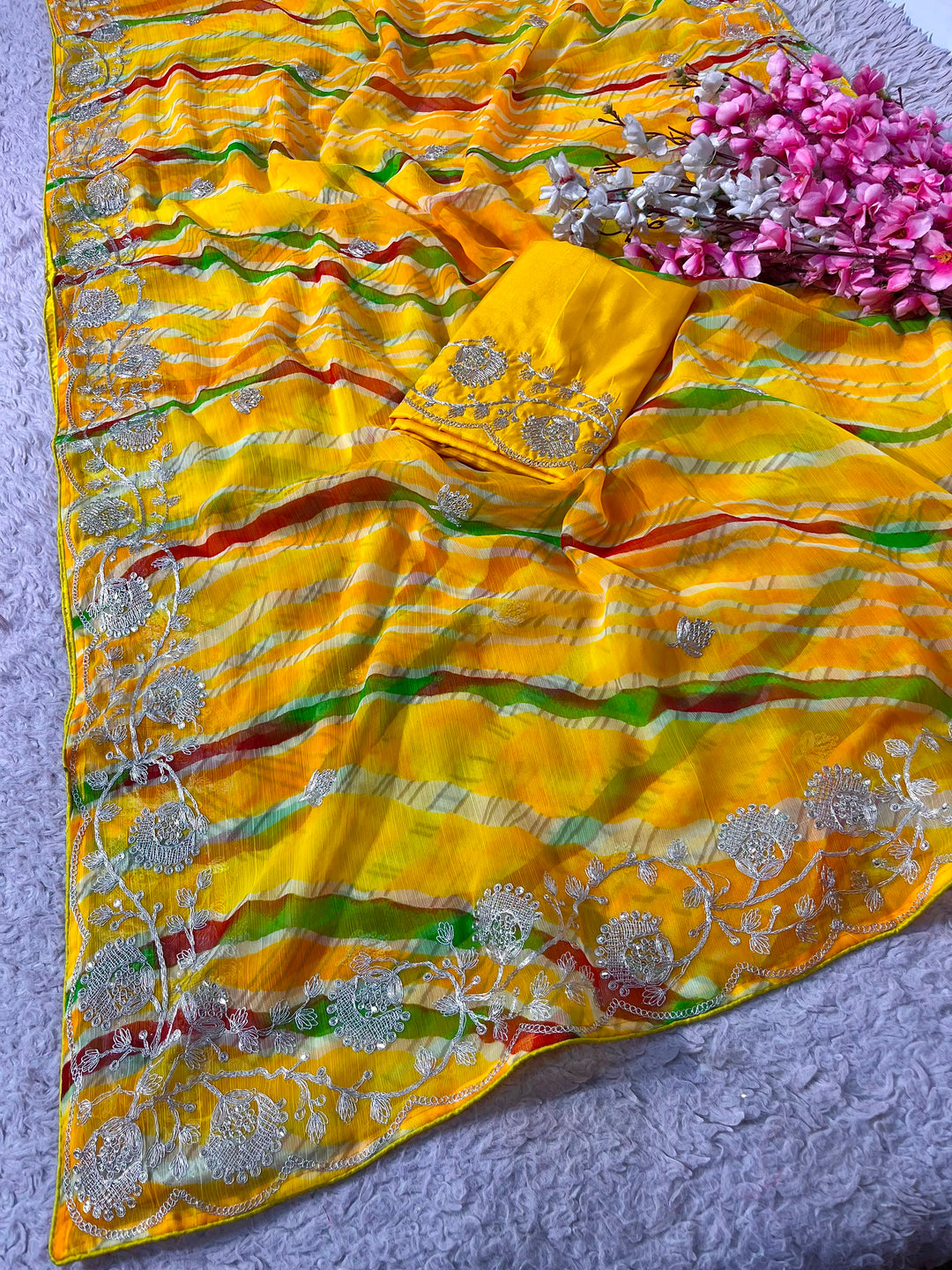 Trust in Beauty Chinnon Silk Saree