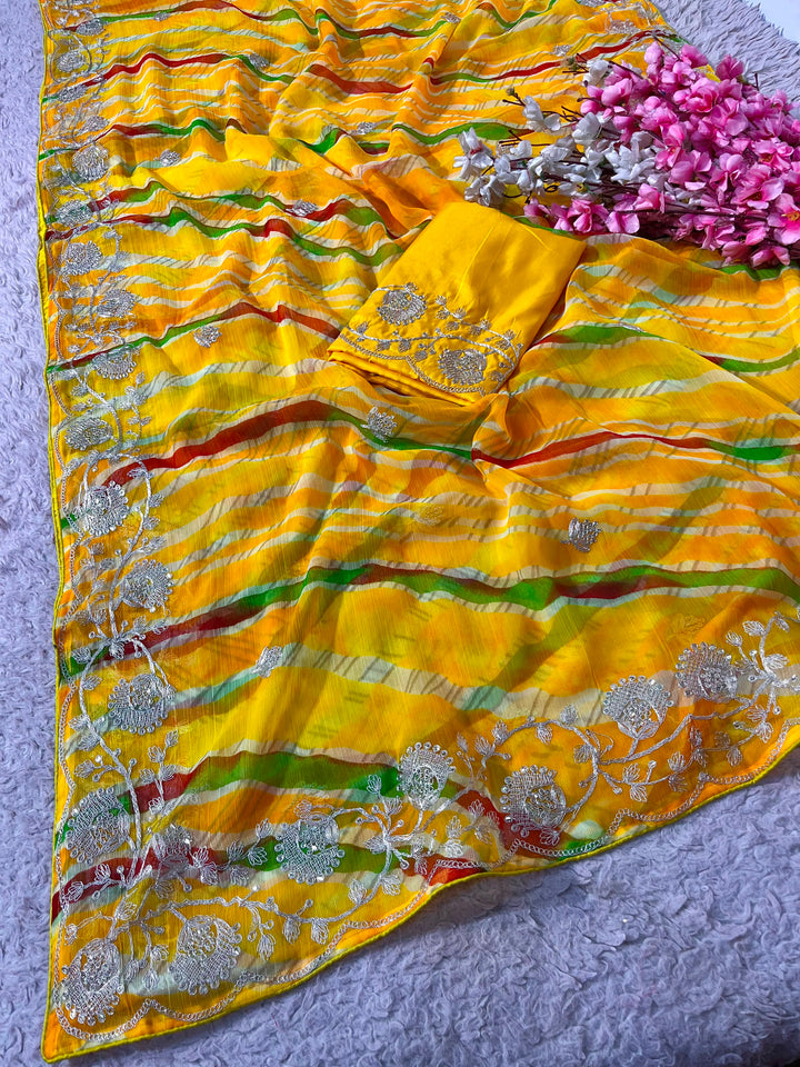 Trust in Beauty Chinnon Silk Saree