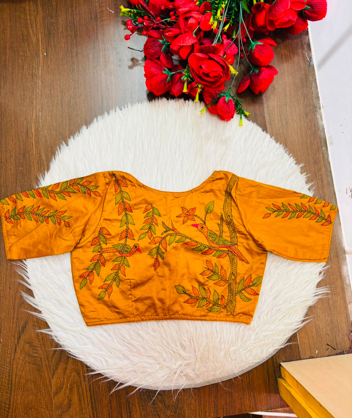 Whispering Stitches Handwork Blouse