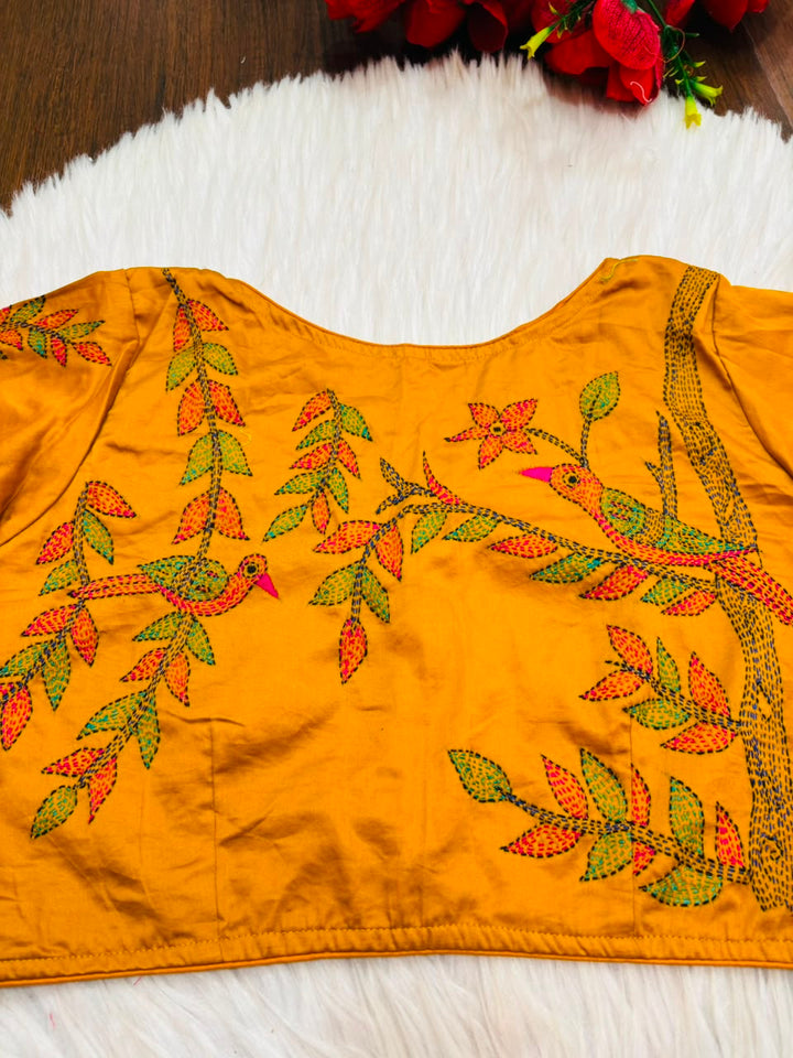 Whispering Stitches Handwork Blouse