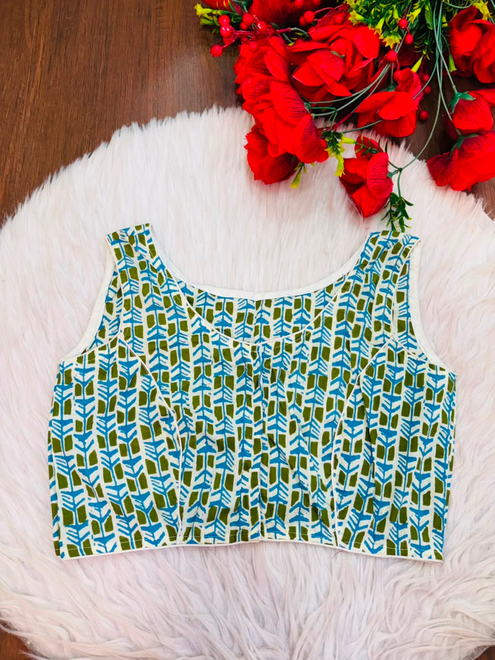 Style Syndicate Cotton Printed Blouse