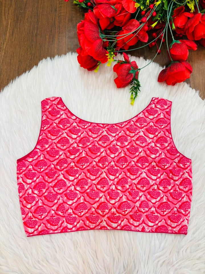 Style Syndicate Cotton Printed Blouse
