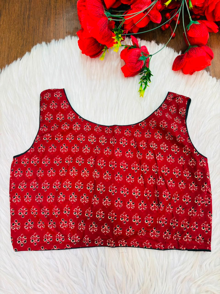 Style Syndicate Cotton Printed Blouse