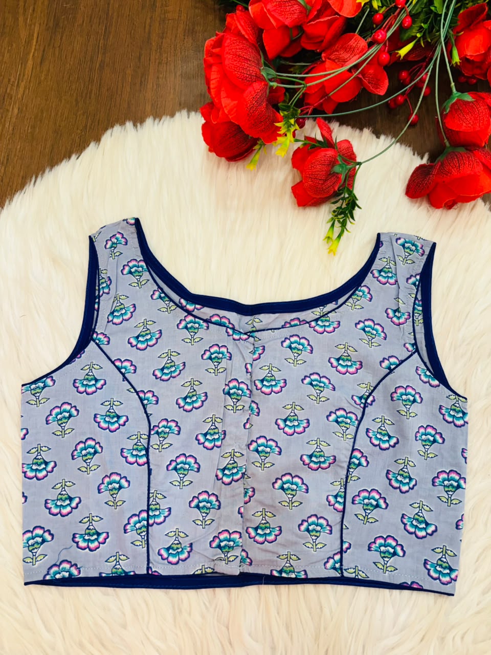 Style Syndicate Cotton Printed Blouse