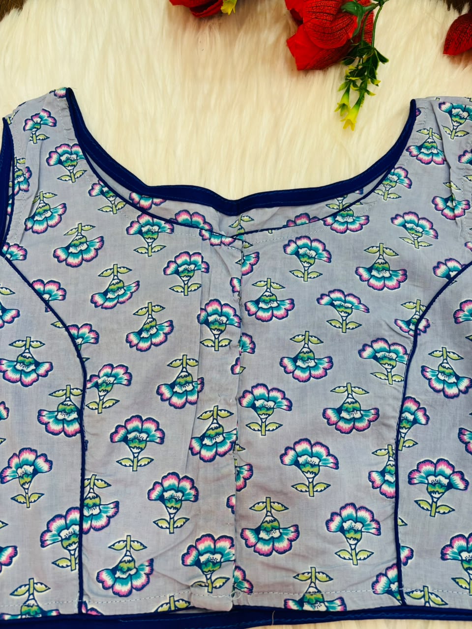 Style Syndicate Cotton Printed Blouse