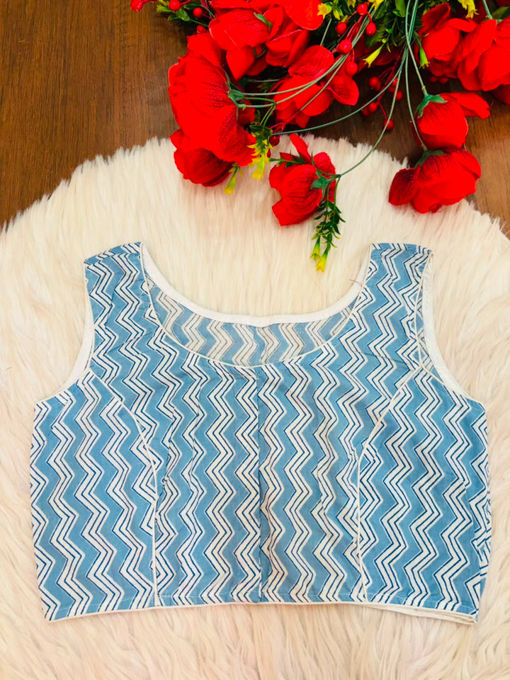 Style Syndicate Cotton Printed Blouse