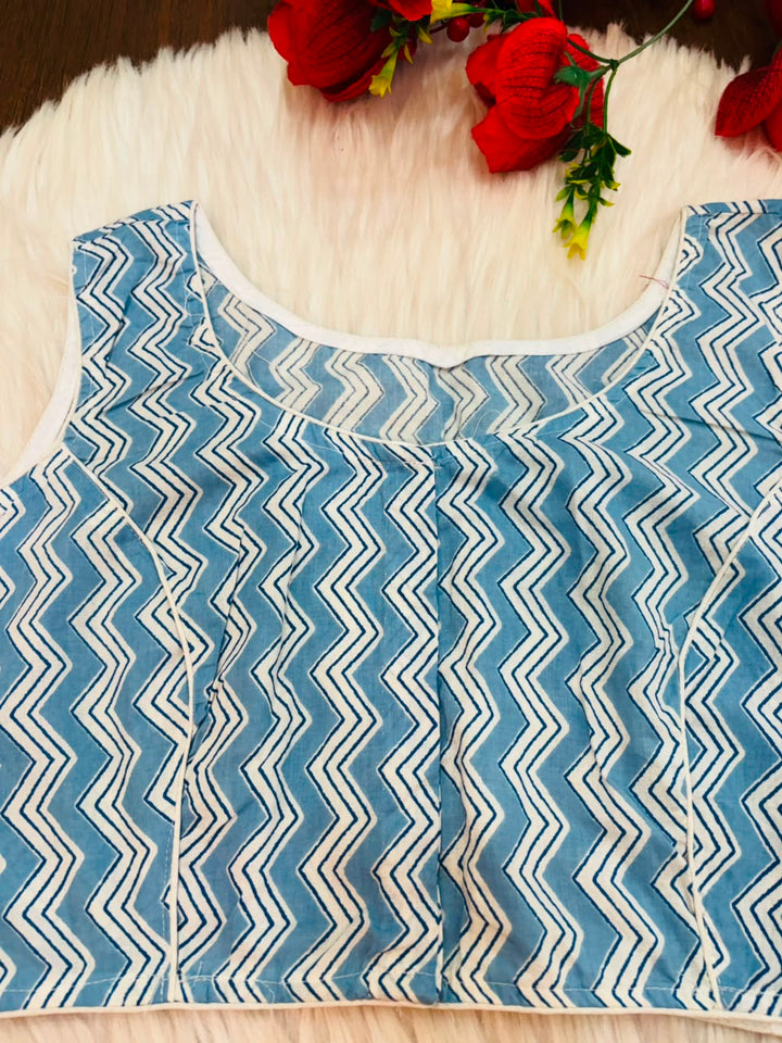 Style Syndicate Cotton Printed Blouse