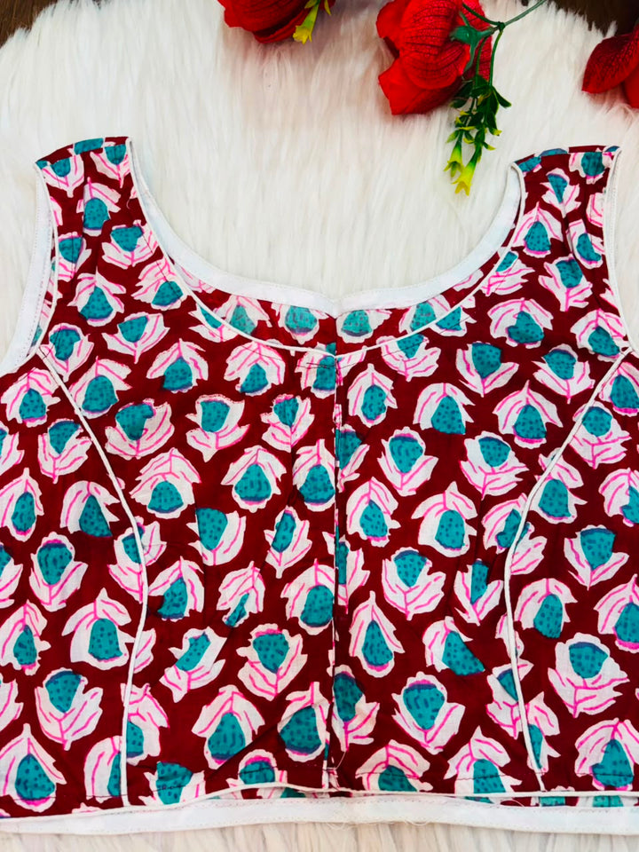Style Syndicate Cotton Printed Blouse