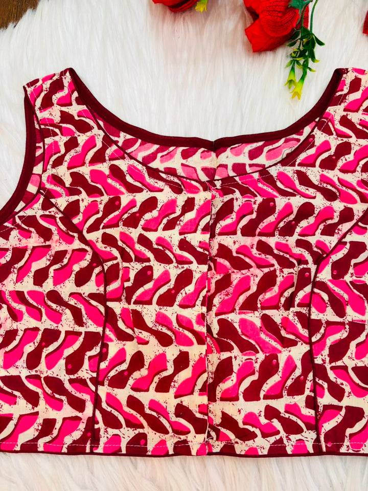 Style Syndicate Cotton Printed Blouse