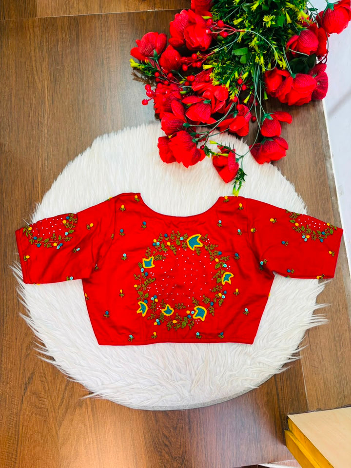 A Bloom To Remember Handwork Blouse