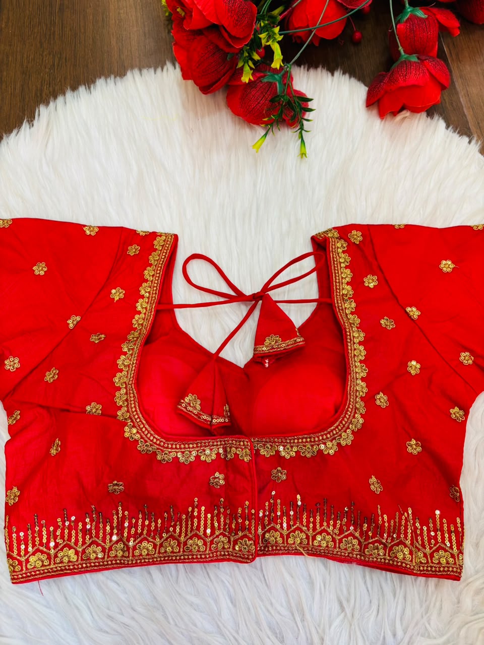 Vintage Whispers Fancy Silk Blouse