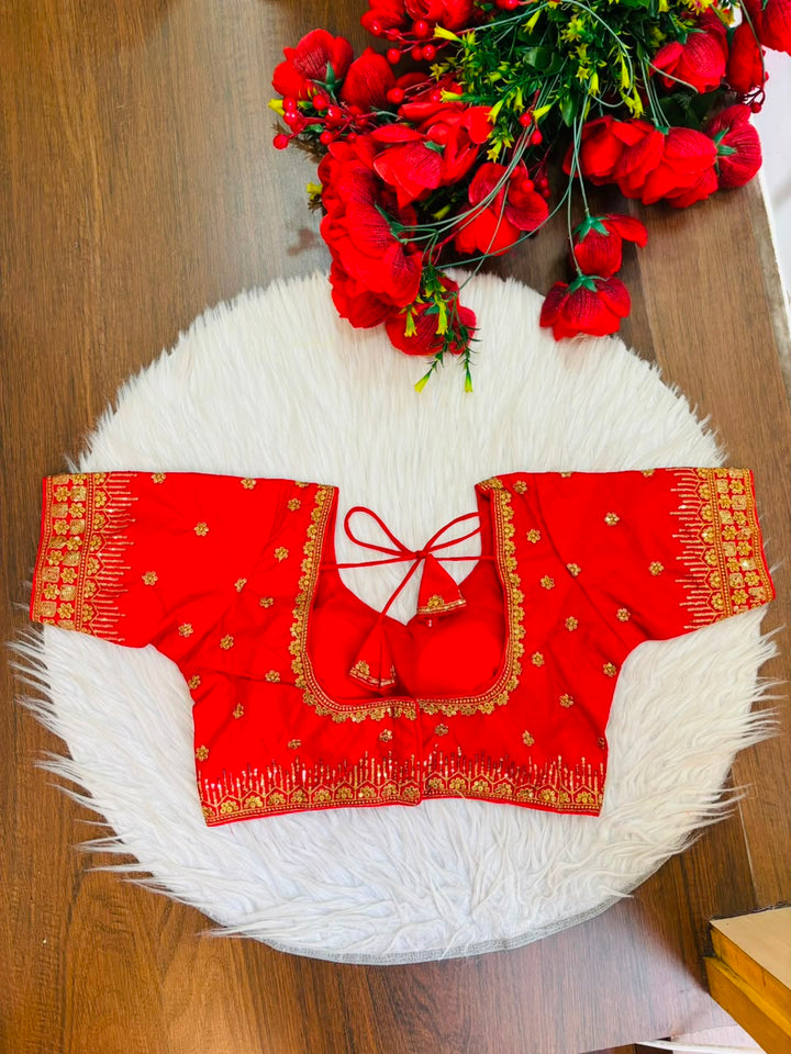 Vintage Whispers Fancy Silk Blouse