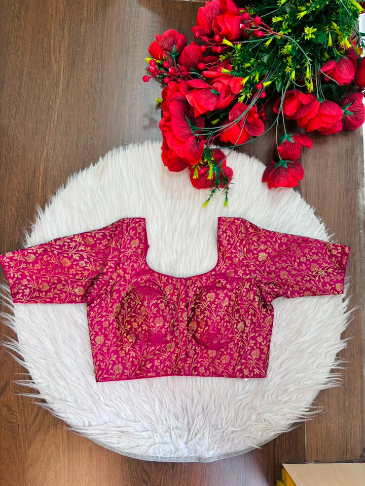 Feminine Flex Designer Silk Blouse