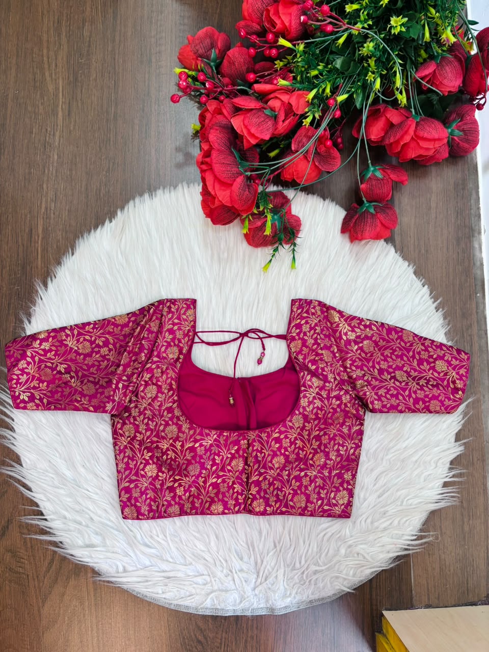 Feminine Flex Designer Silk Blouse
