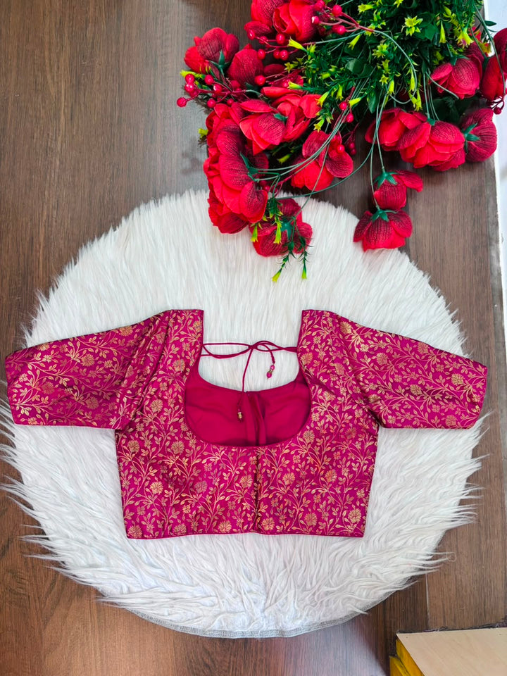 Feminine Flex Designer Silk Blouse