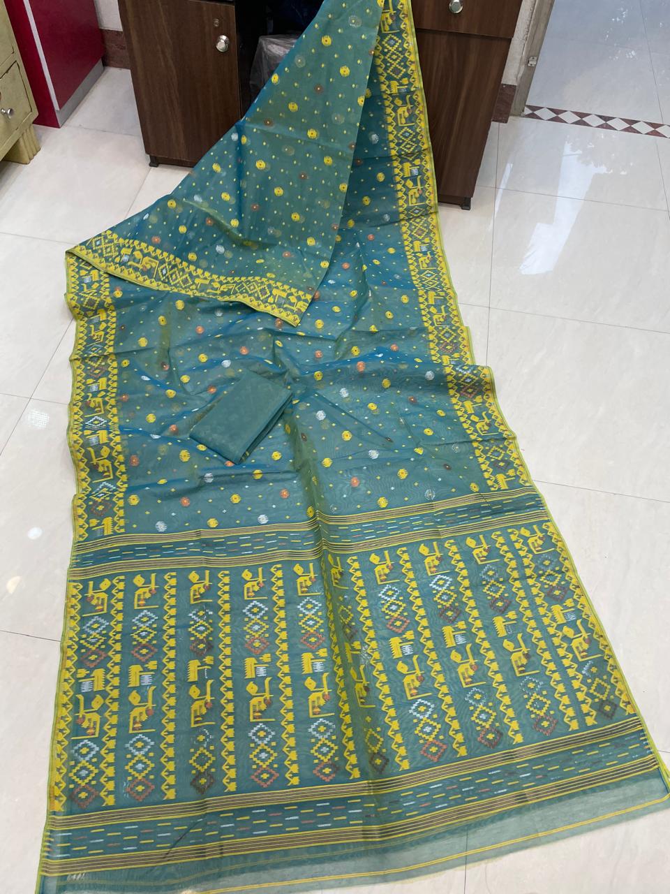 Moonloom Bengal Jamdani Saree