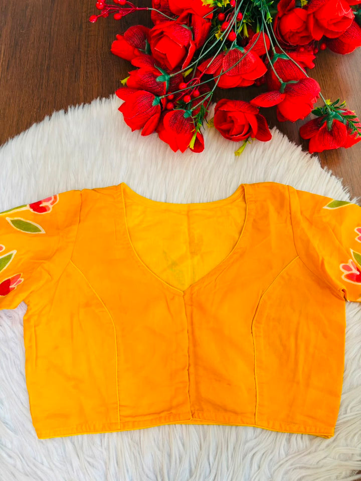 Tulip Charm Batik Blouse