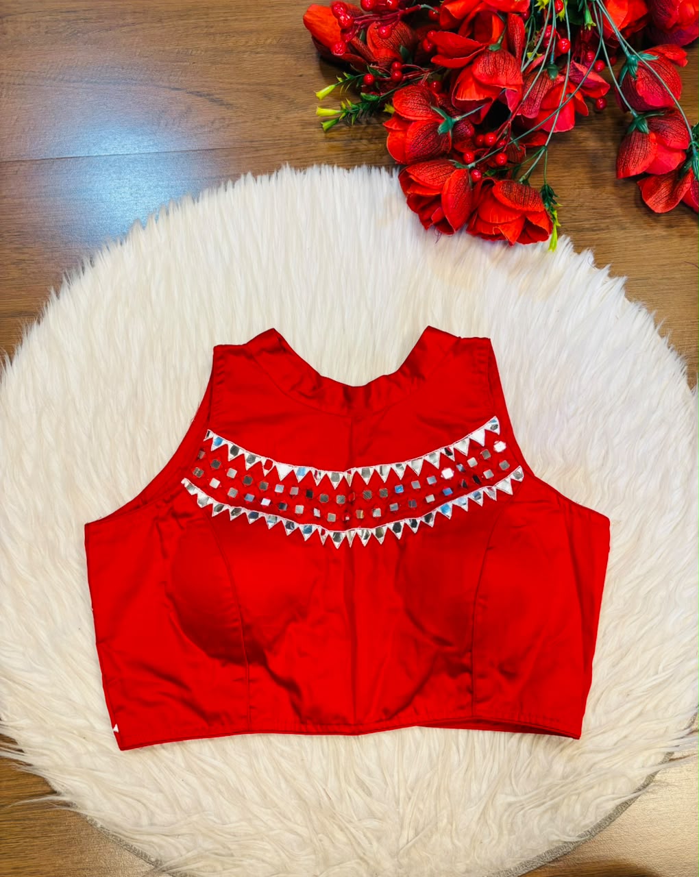 Reflection Speaks -Cotton Silk Blouse