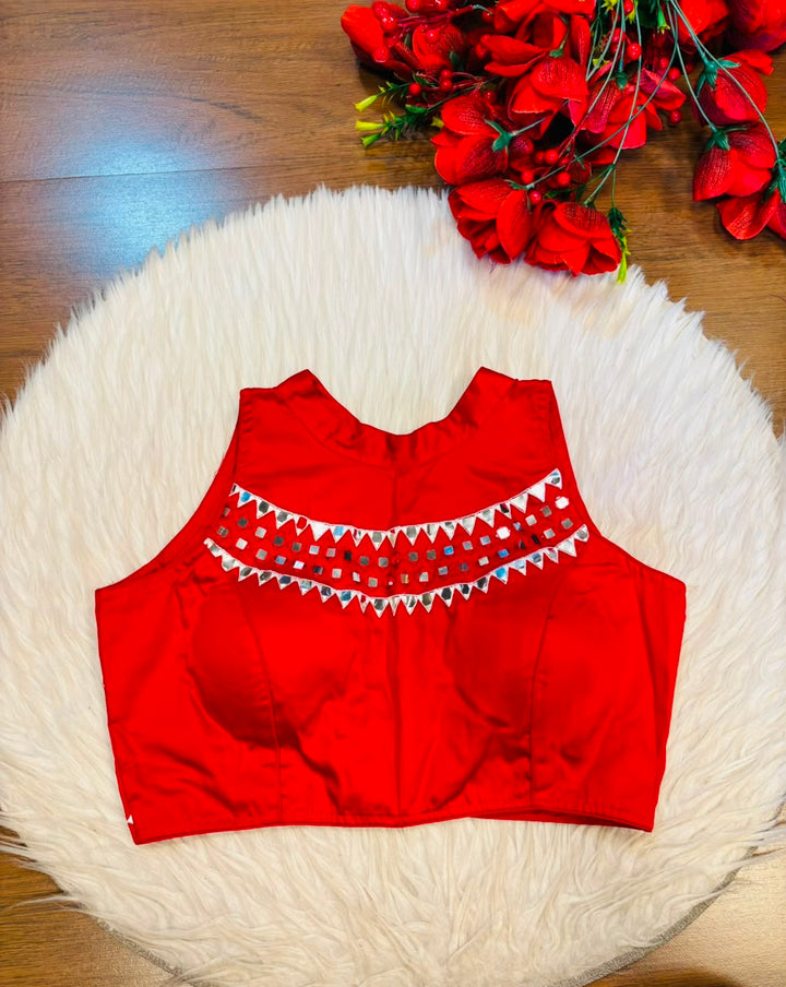 Reflection Speaks -Cotton Silk Blouse