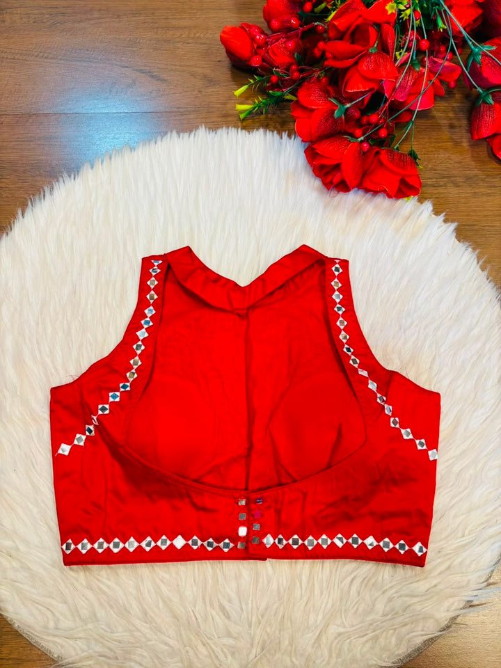 Reflection Speaks -Cotton Silk Blouse