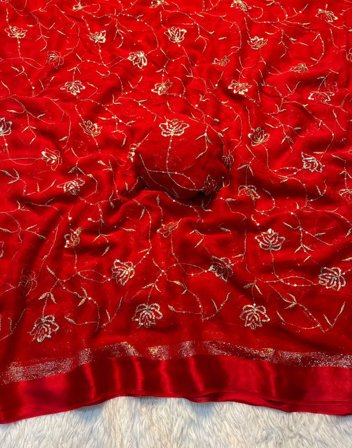 Grace That Shines Viscose Georgette Saree