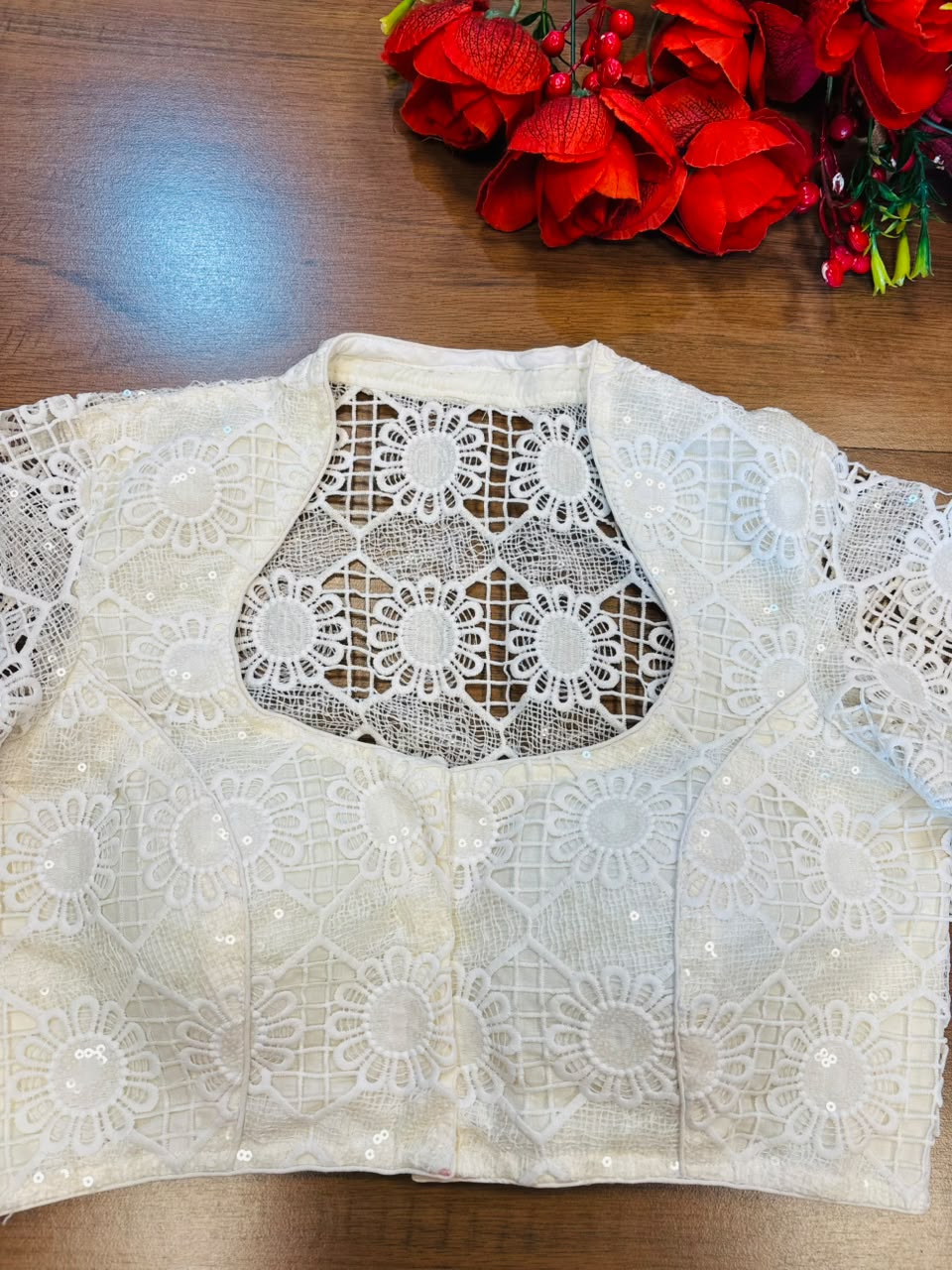 Born to Shine -Crochet  Blouse