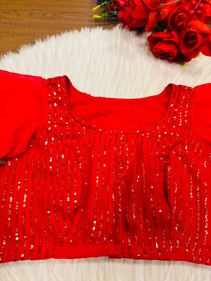 Ruffle Rush - Designer  Blouse