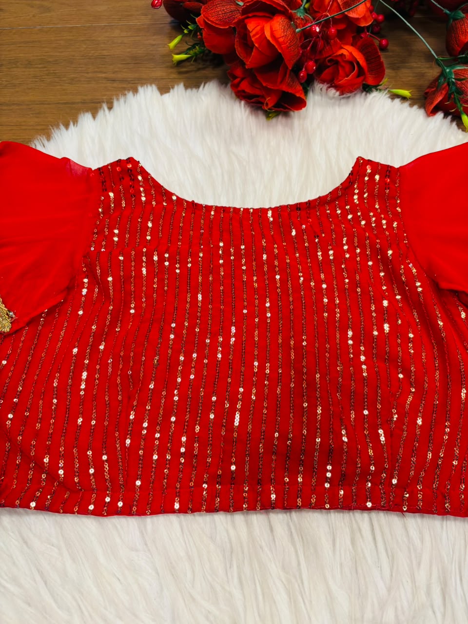 Ruffle Rush - Designer  Blouse