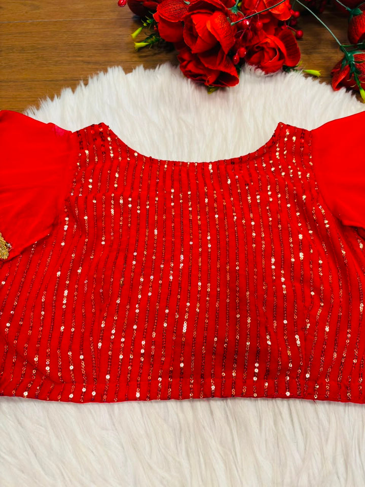 Ruffle Rush - Designer  Blouse