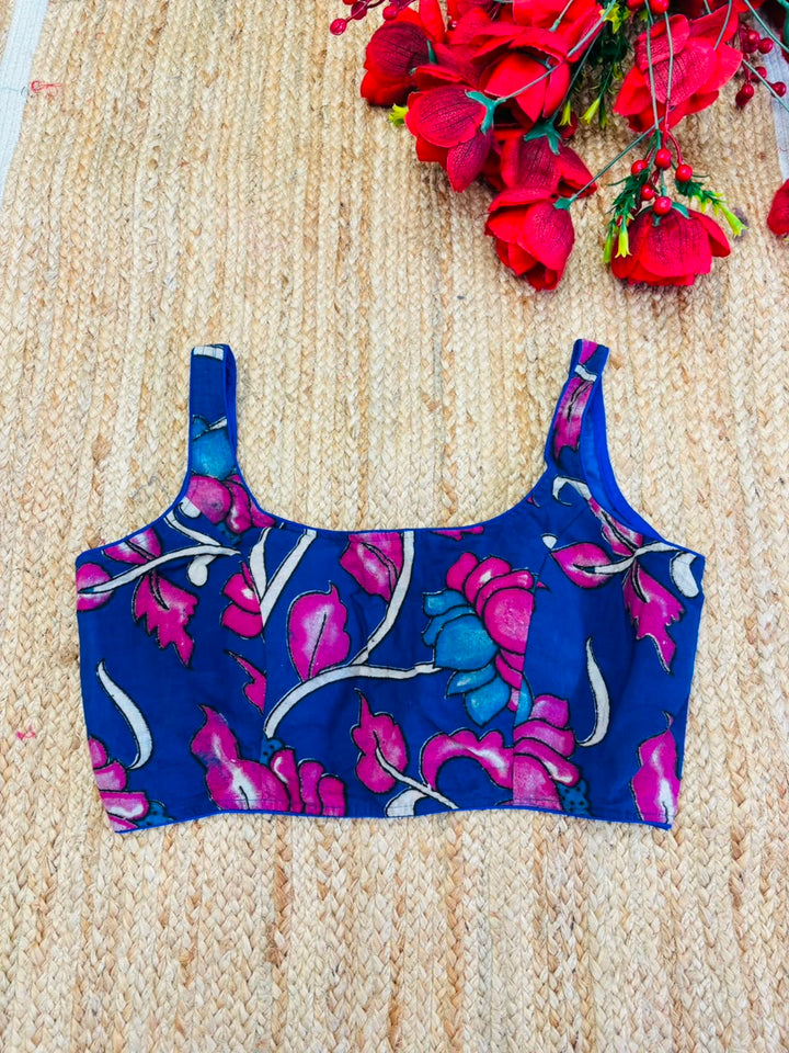 Artisan Aura kalamkari-Designer Blouse