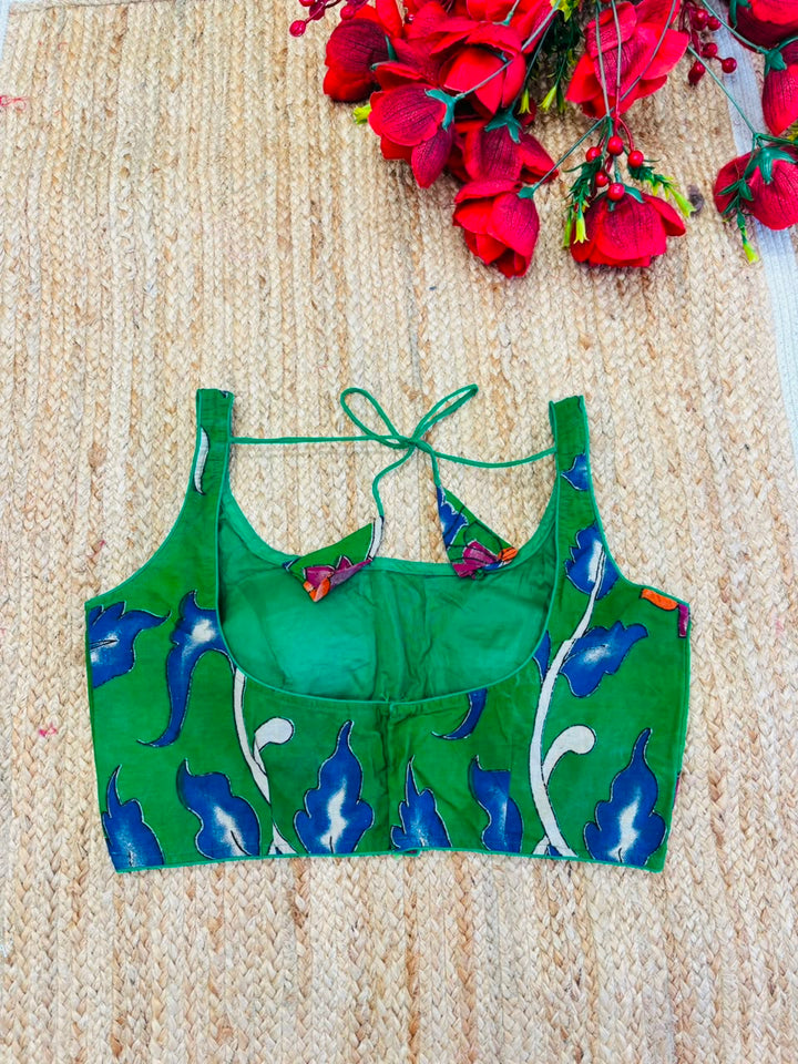Artisan Aura kalamkari-Designer Blouse