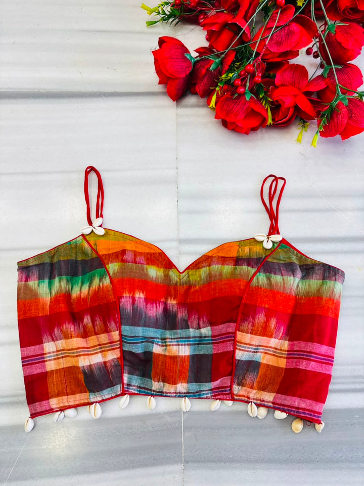 Imperial Bengal Gamcha Designer Blouse