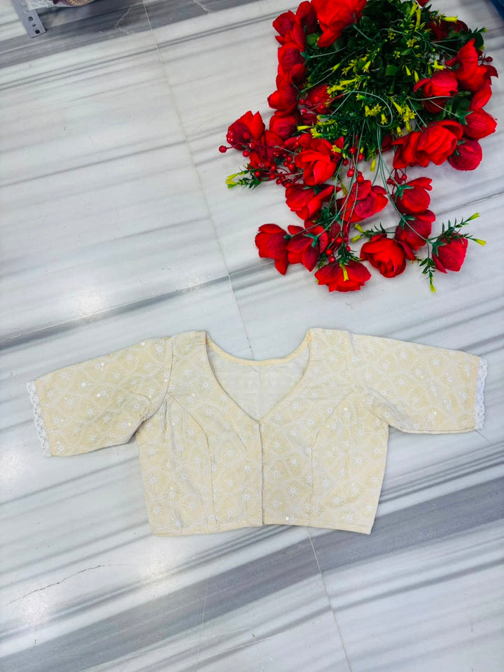 Nostalgic Grace Designer Hakoba Blouse