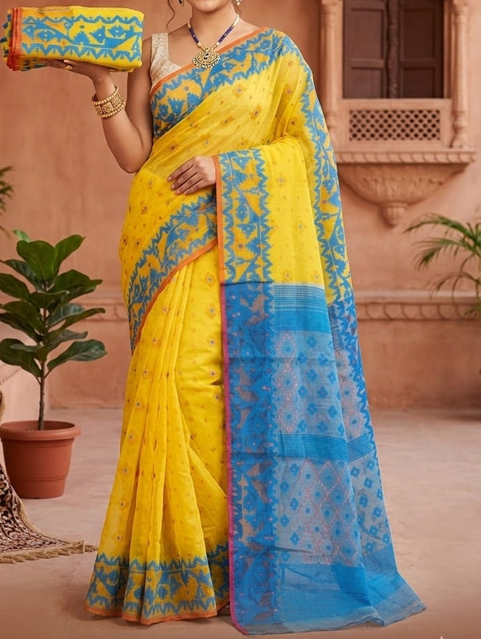 Madhabilata Jamdani Saree