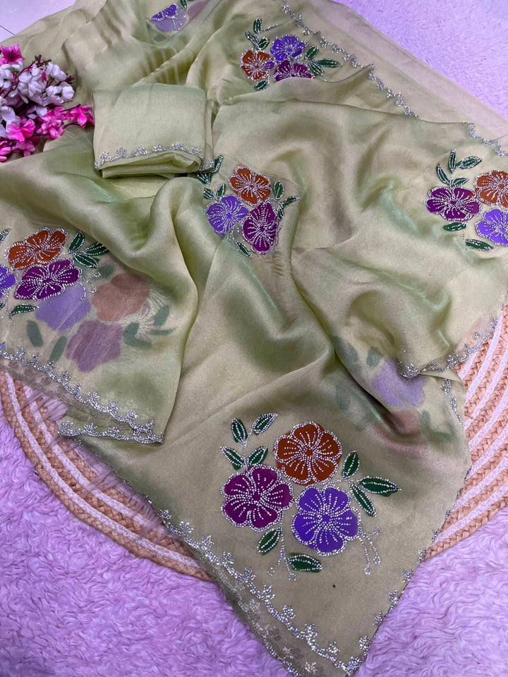 Mehergul Jarkan Issue Silk Saree