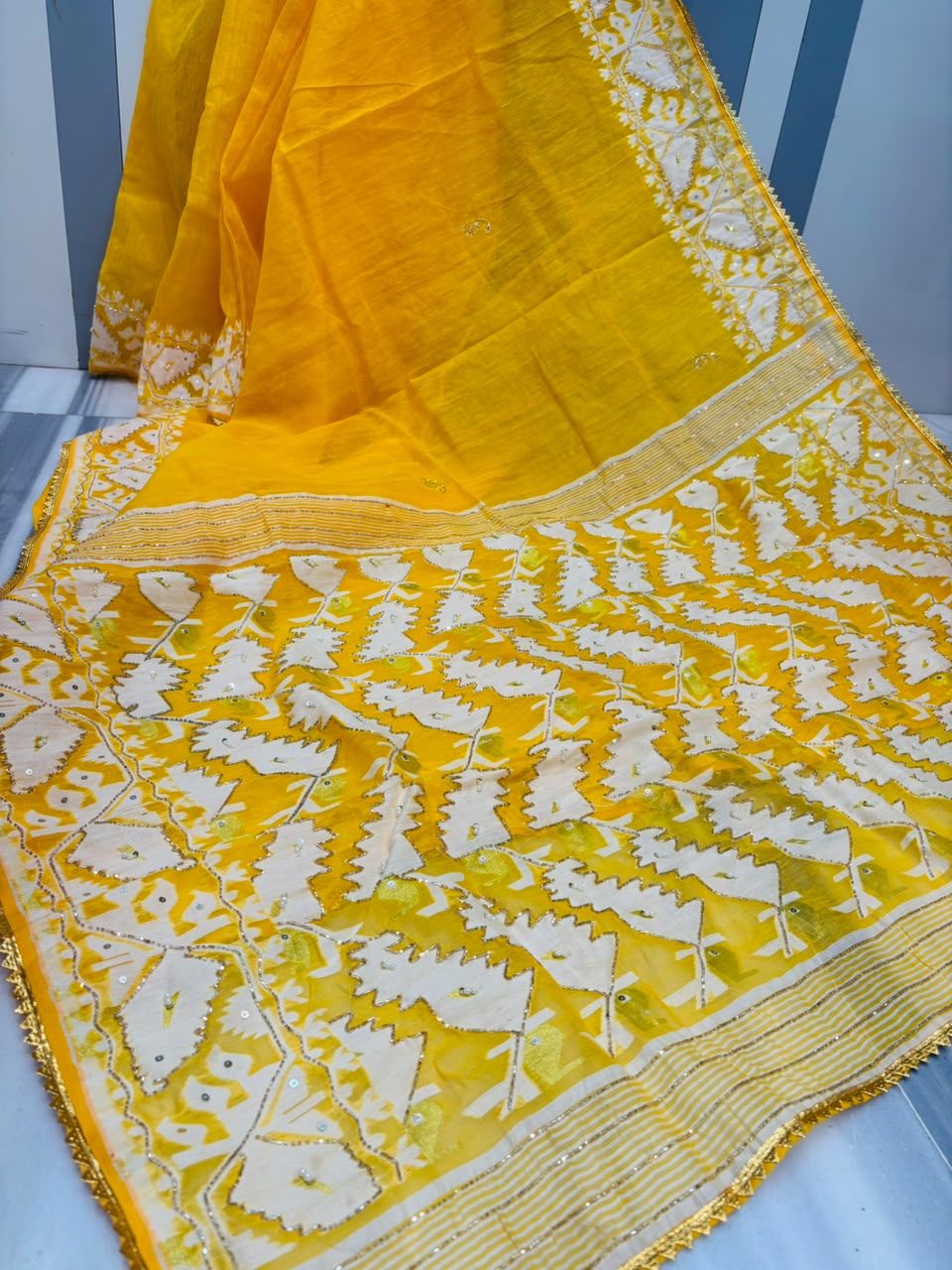 Sonar Alo  Katdana Jamdani Saree