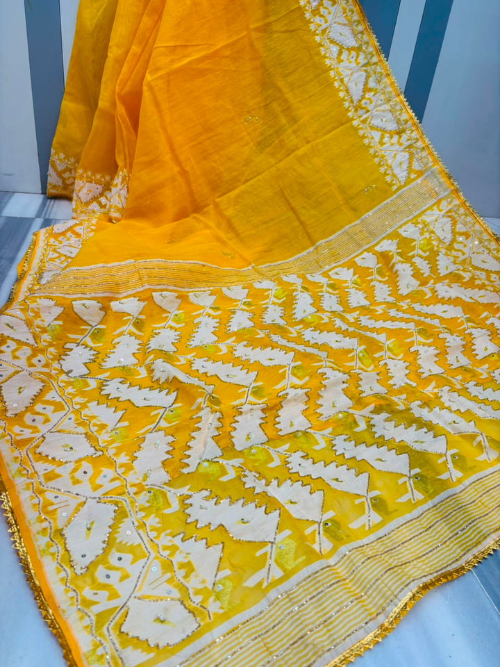 Sonar Alo  Katdana Jamdani Saree