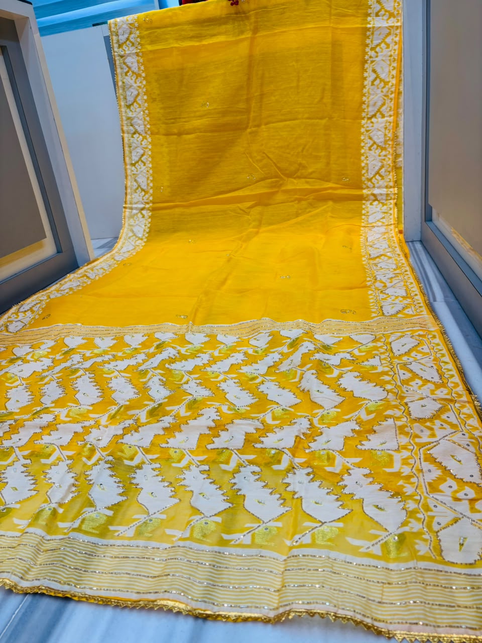 Sonar Alo  Katdana Jamdani Saree
