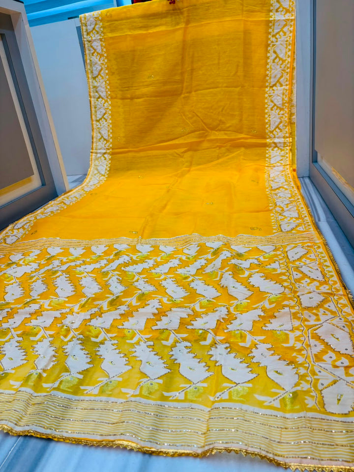 Sonar Alo  Katdana Jamdani Saree