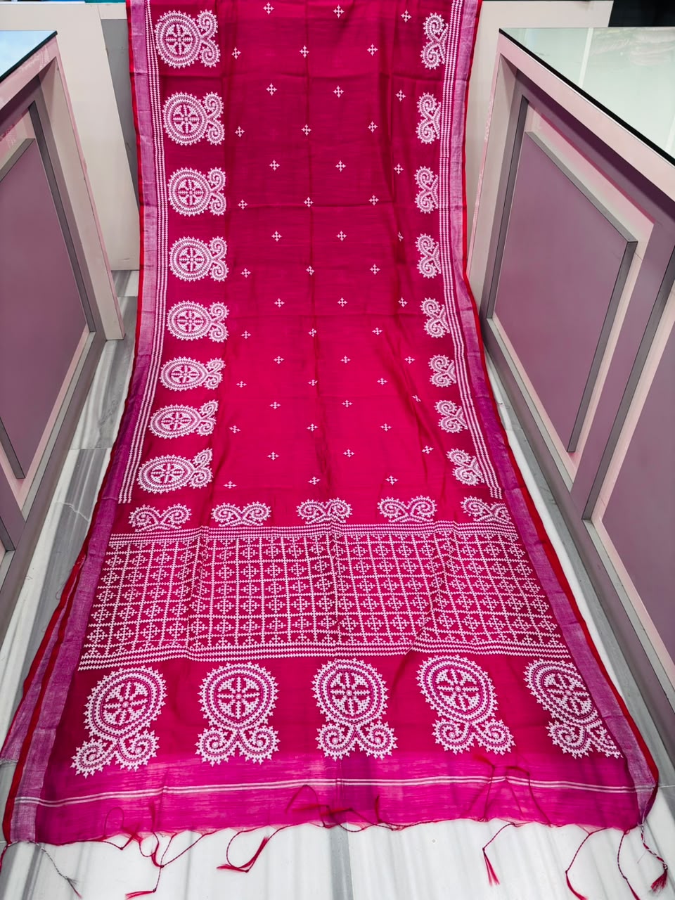 Niharika Khadi Cotton Saree