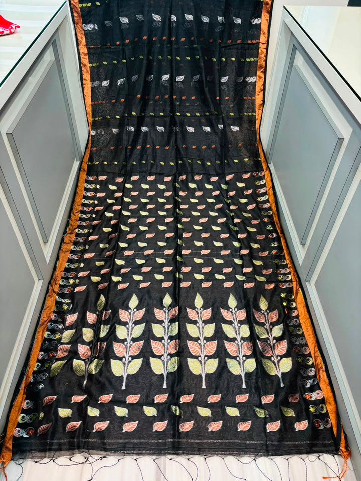 Patrachhaya - Khadi  Cotton Saree