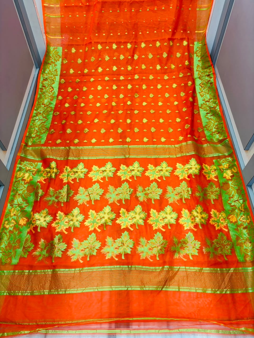 Patralikhan Dhakai Jamdani Saree