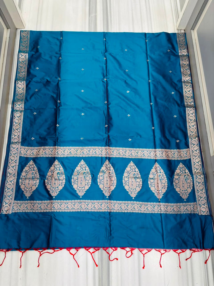 Maharani Moment - Muga Katan Silk Saree